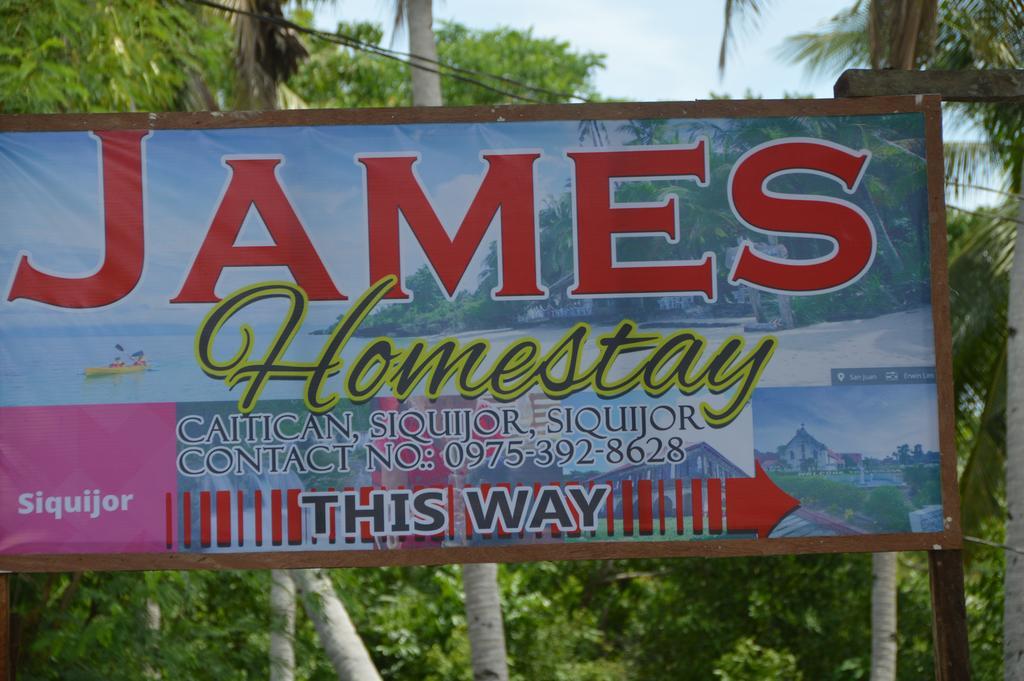 James Homestay Siquijor Esterno foto